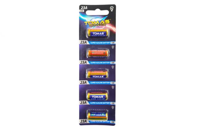 PILAS ALKALINA TOMAS 23A X 5 UND 148158