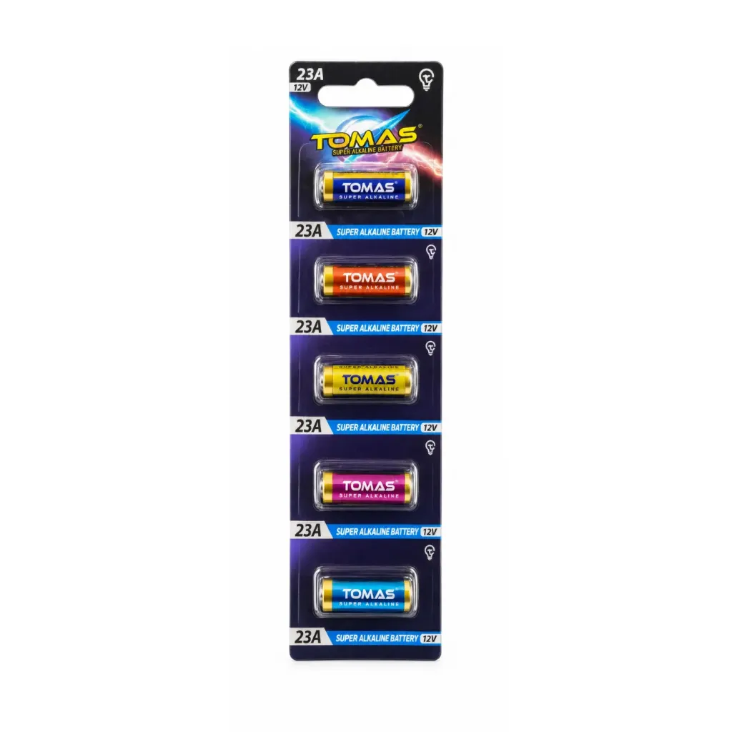 [682] PILAS ALKALINA TOMAS 23A X 5 UND 148158