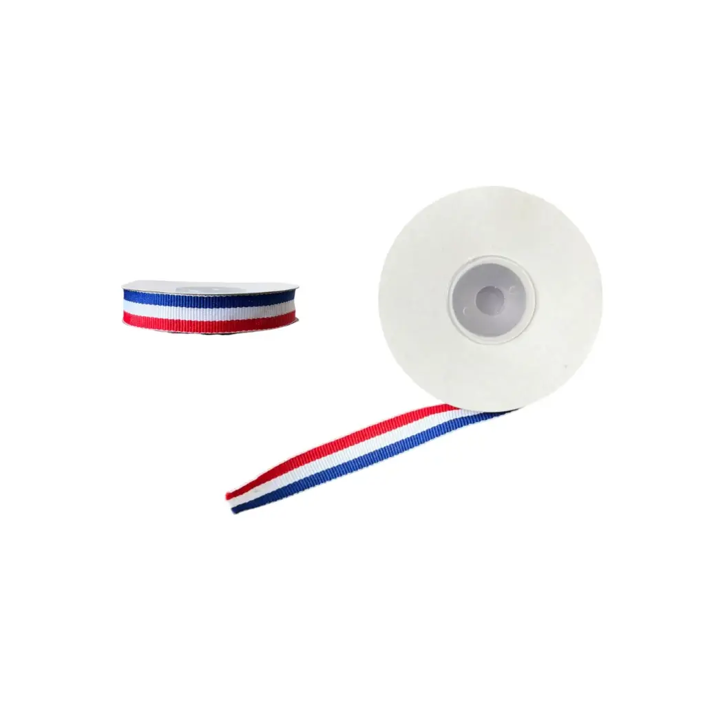 Cinta acanalada tricolor 1.5cm 10mts 6 unidades - Aladdin / 274751