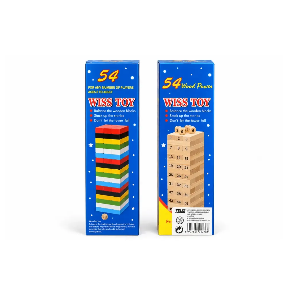JUEGO SALON  YENGA MADERA 22 CM