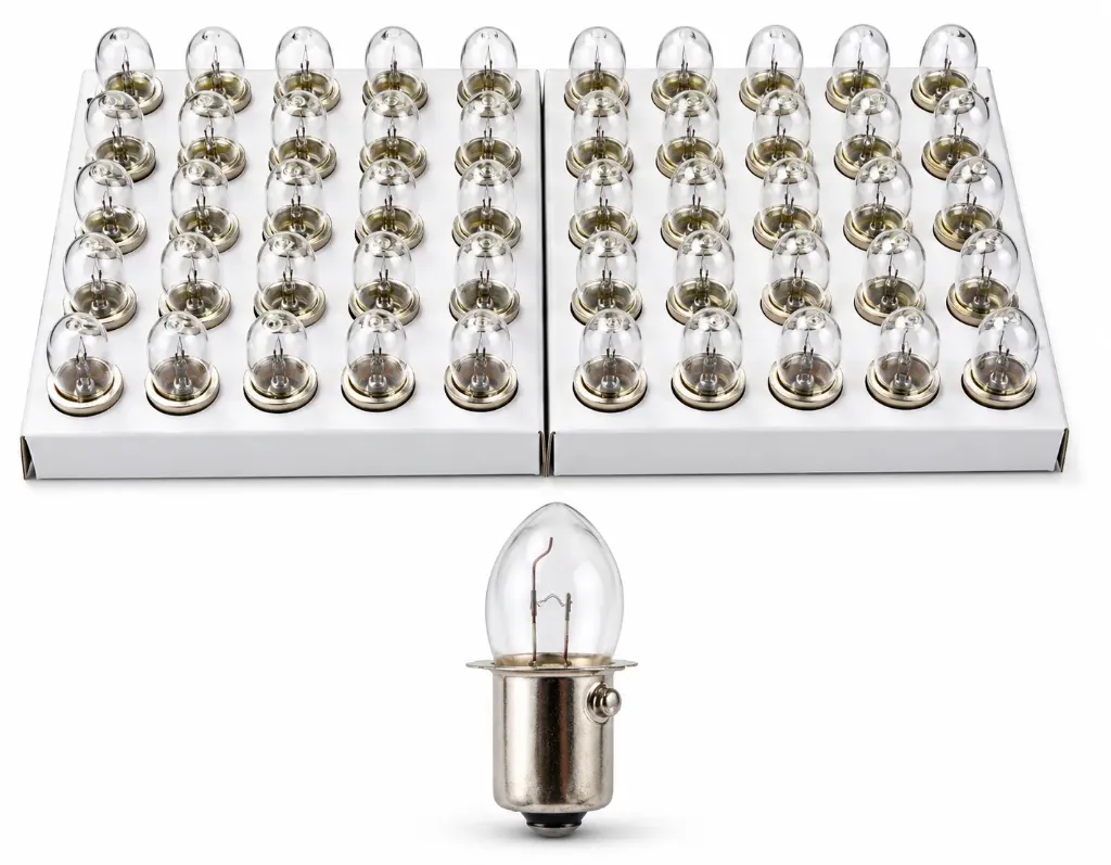 [726] Ampolletas bayoneta 2.4V 50 unidades - Aladdin