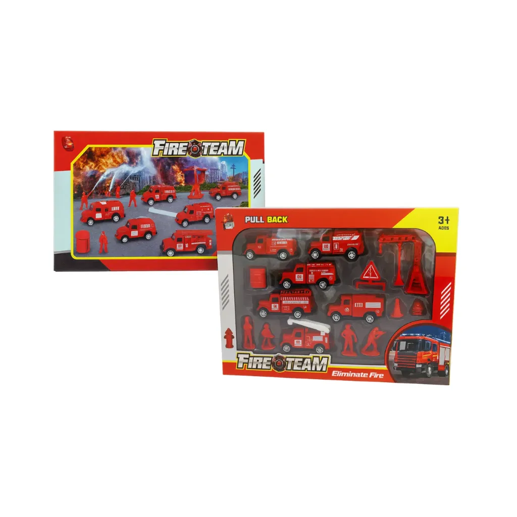 Set bloques bombero en caja - Finger / AA3419