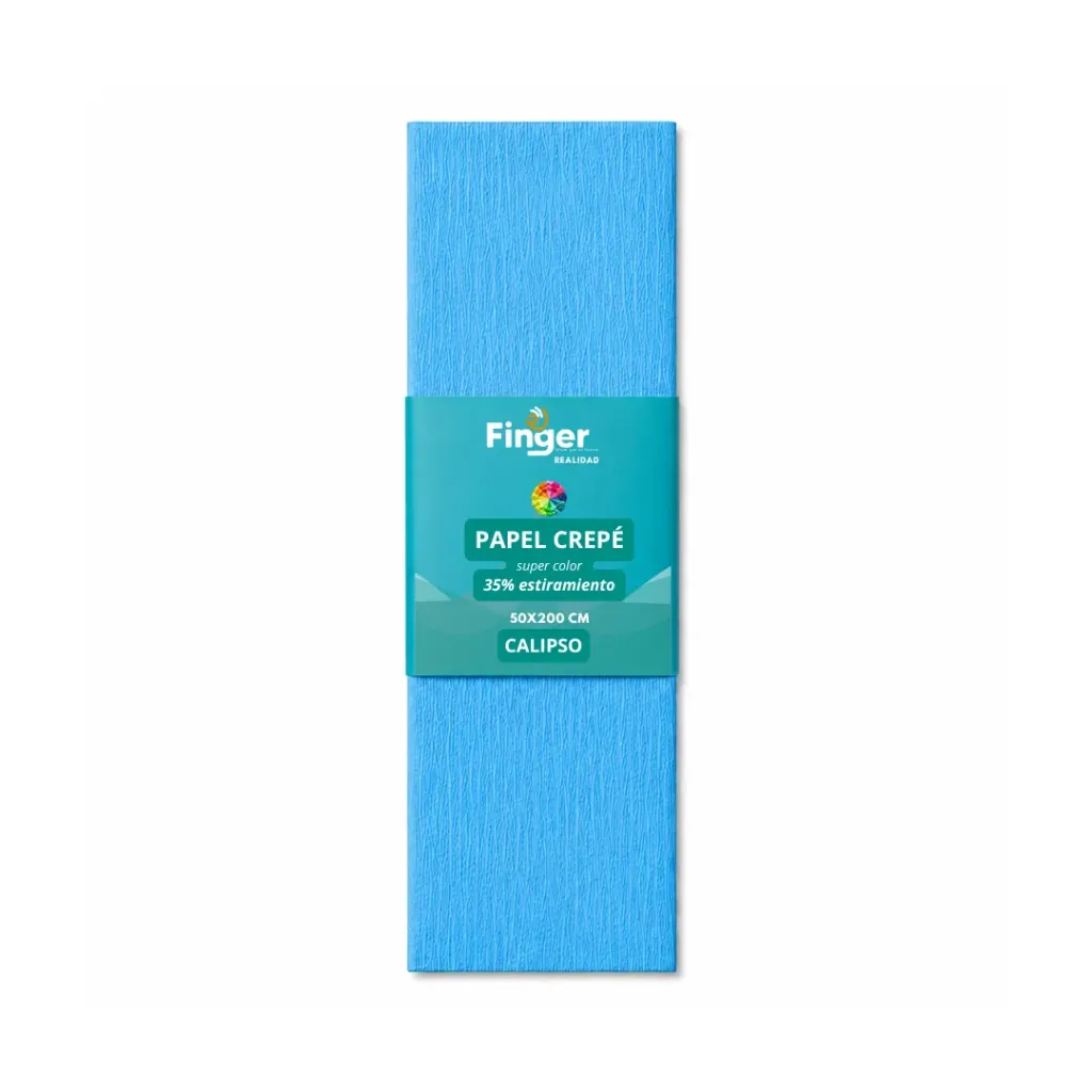 [735] Papel crepé 1.8m calipso - Finger