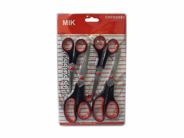 [755] TIJERAS OFICINA X 4 PREMIUM MIK4PC - Aladdin