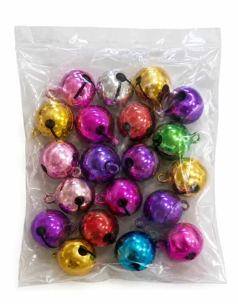 MANUALIDADES CASCABEL 20 PCS 18MM