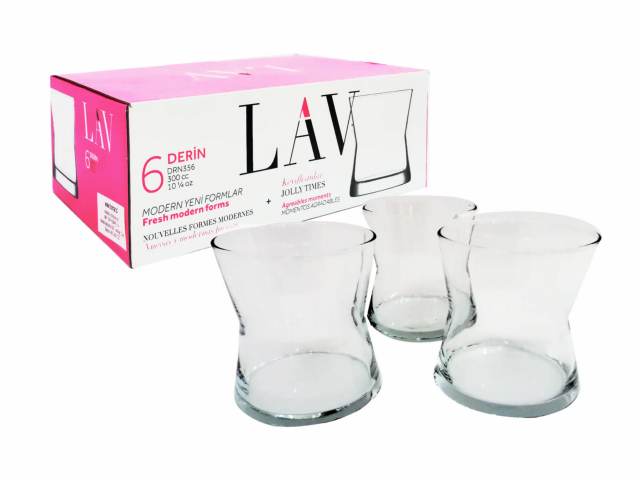 MENAJE COPA WHISKY 300CC LV-DRN356F