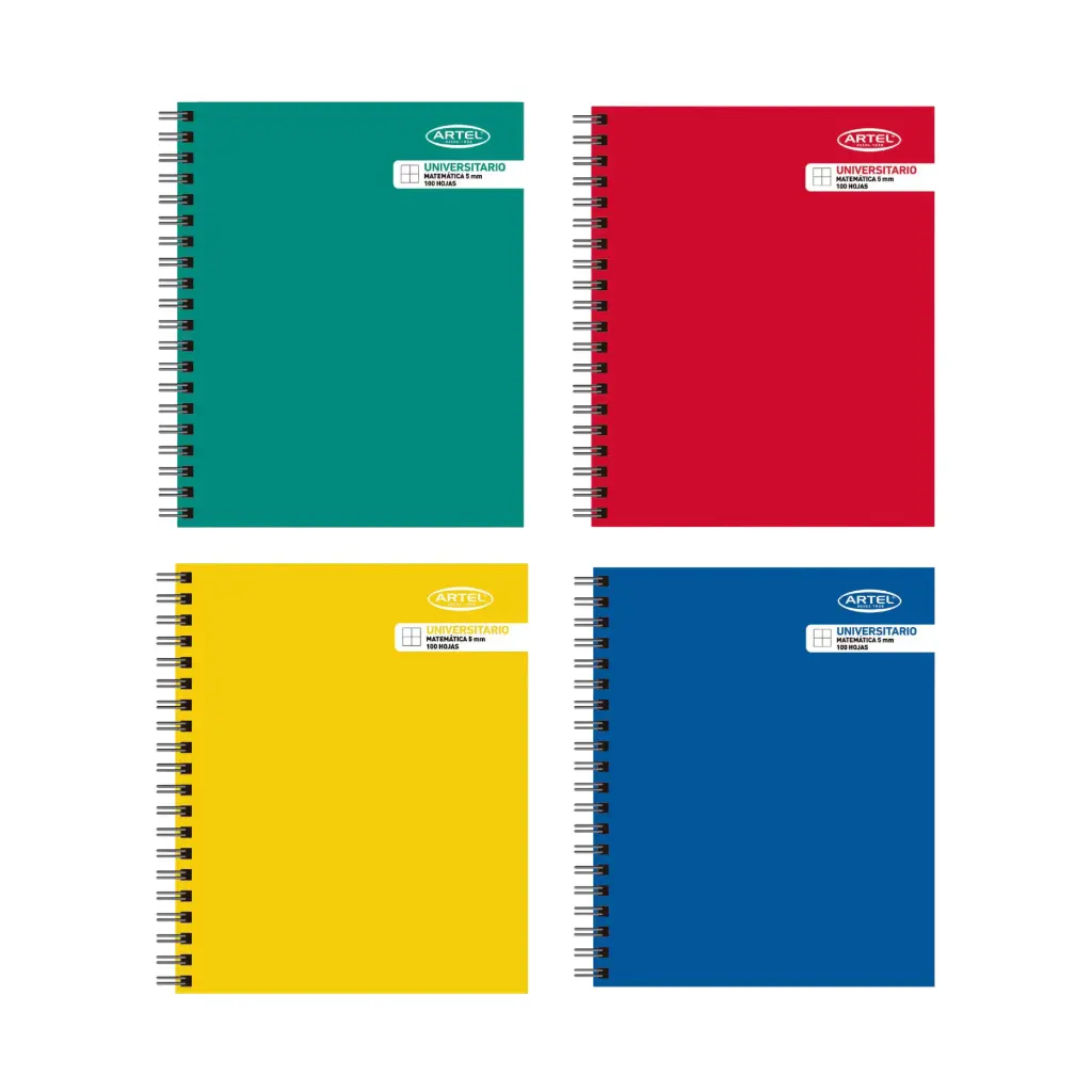 [861] Cuaderno universitario croquis 100 hojas - Artel