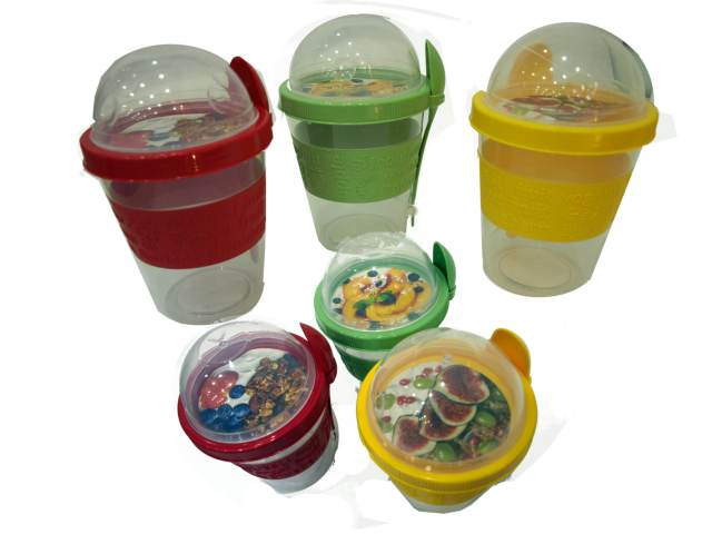 [903] MENAJE  VASO YOGHURT 600CC AP-9199  14517