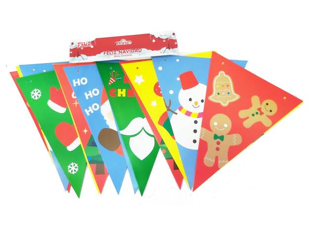 [921] Adorno navidad colgante pendón triangular - Aladdin / 615689