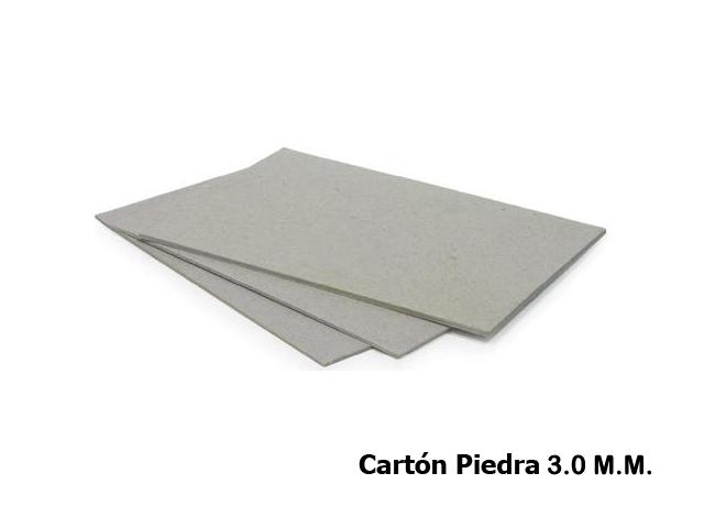 CARTÓN PIEDRA GRIS 3.0 MM-- 77*55