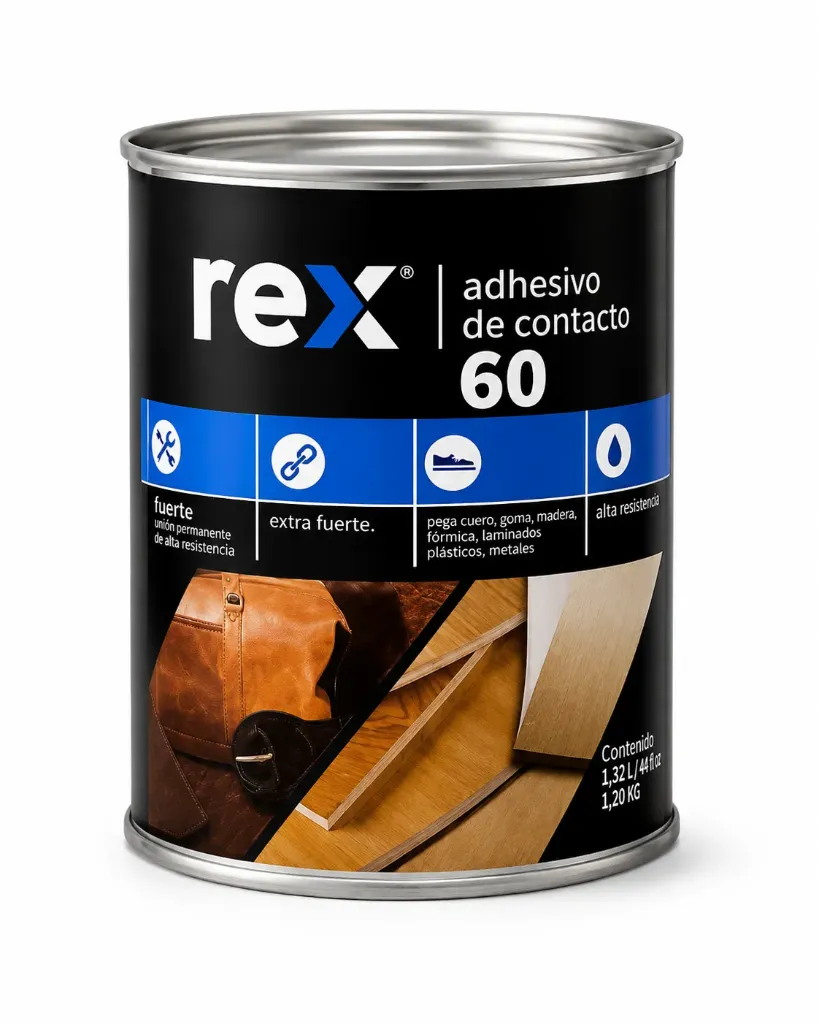 [967] Adhesivo contacto 60 120cc - Rex / 30480