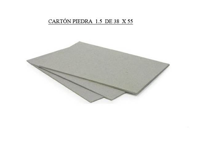 [97] CARTÓN PIEDRA  1.5 MM--GRIS 38*55