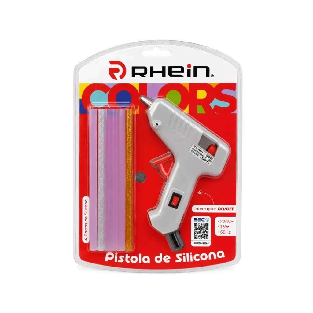 Pistola cautín silicona 7mm / 40 - Rhein