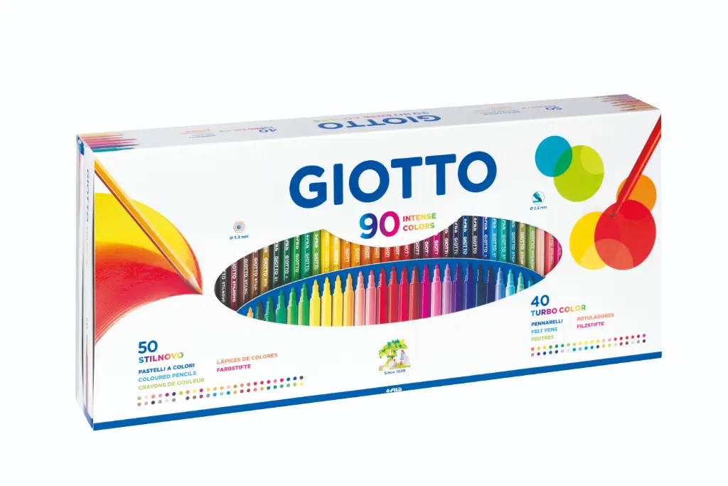 Lápices stilnovo 90 colores - Giotto