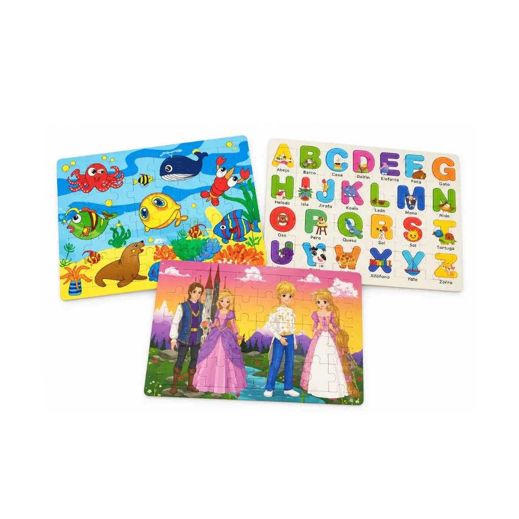 [2563] Puzzle didáctico A4 - Finger / AA4089