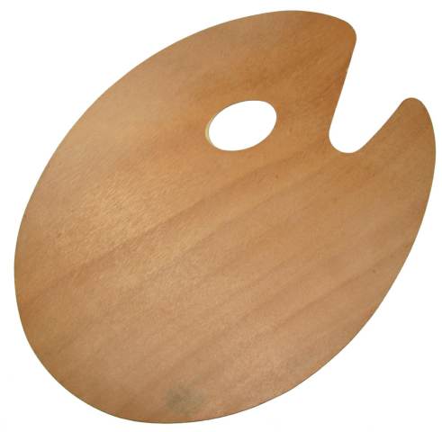 MANUALIDADES PALETA MADERA PARA MEZCLAR Y PINTAR