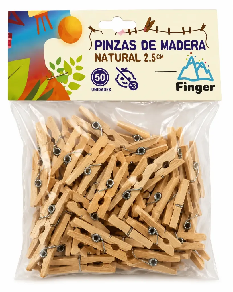 MANUALIDADES PERRITOS NATURAL 2,5CM 30 UND - Finger / AA3180