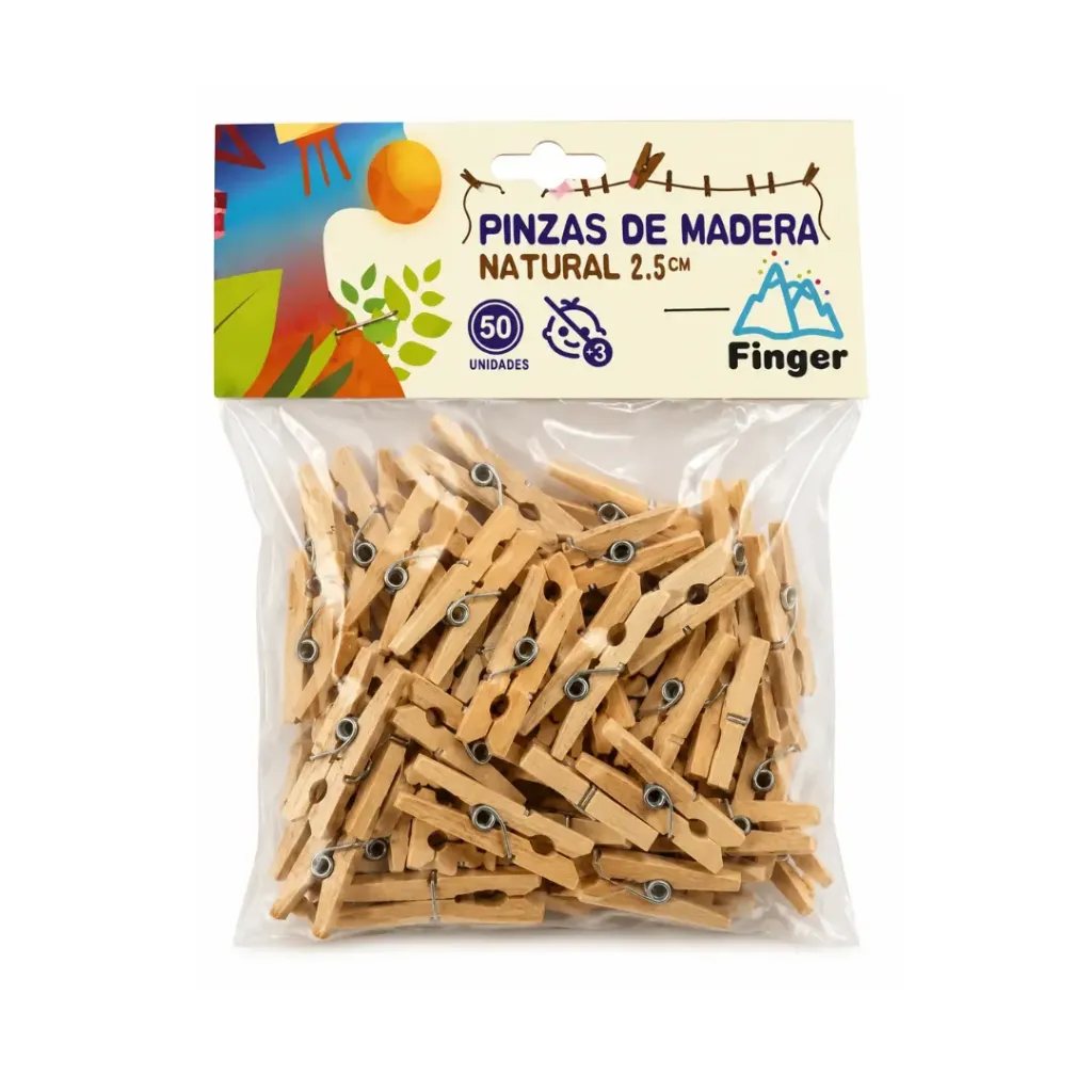 MANUALIDADES PERRITOS NATURAL c 30 UND - Finger / AA3180