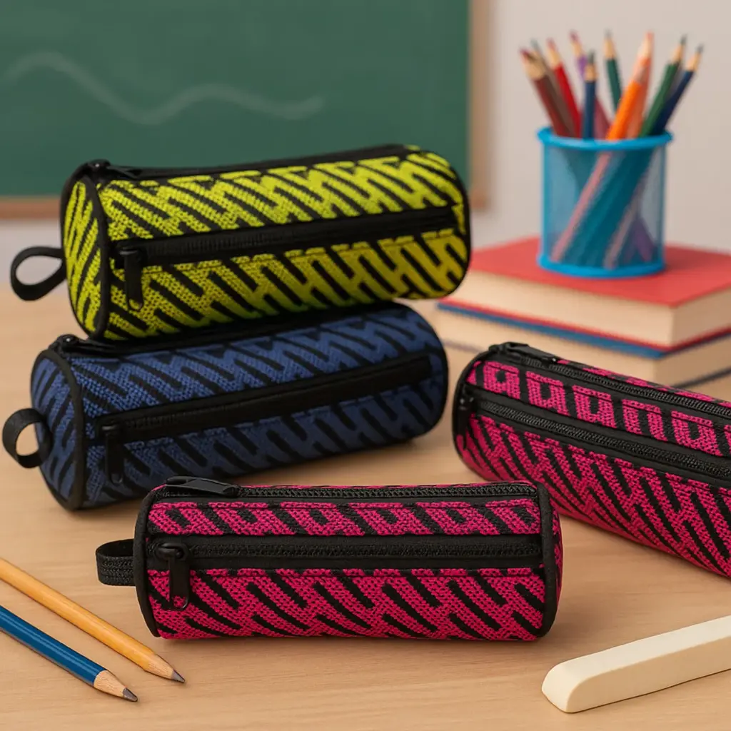 Estuche doble diseño rayas AA3740 - Finger