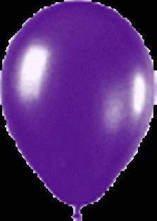 [2712] GLOBO UNICOLOR Finger Nº9 MORADO-FINGER