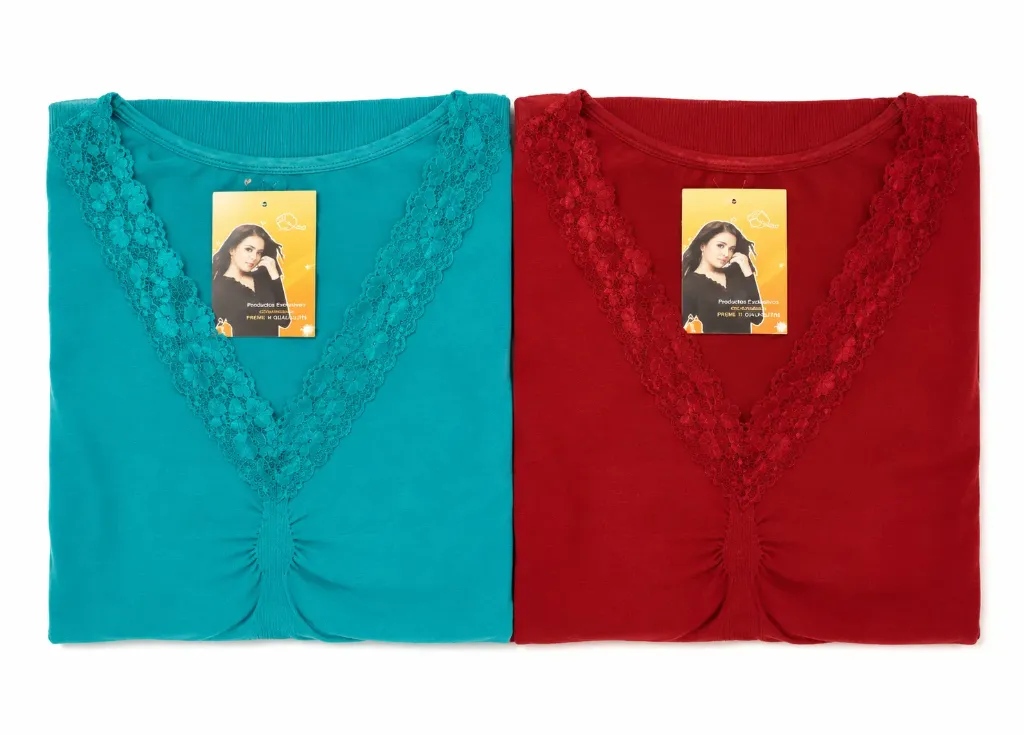 [2764] CAMISETA MANGA LARGA TRANSPARENTE 51 - Zaza