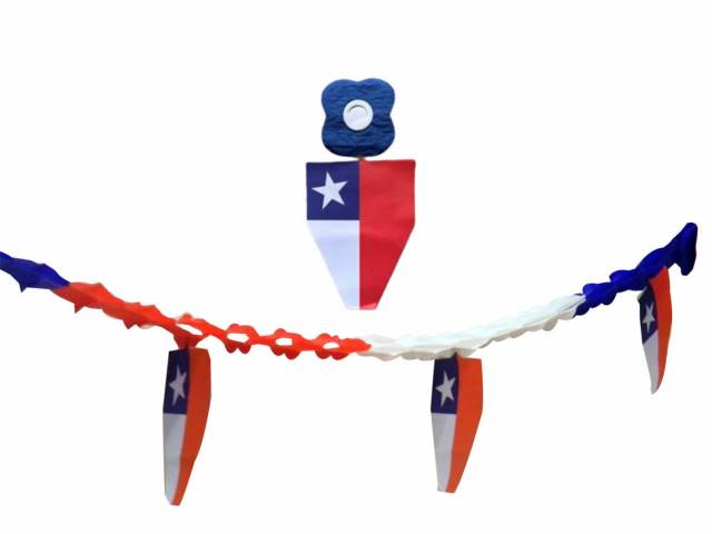 Guirnalda con bandera 445009 - Finger