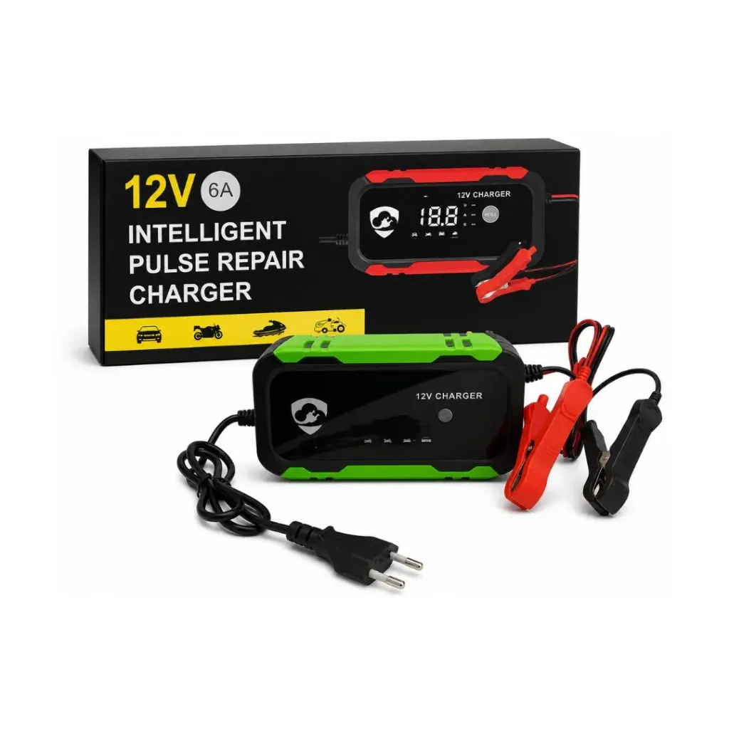 [2826] CARGADOR DE BATERÍA AUTO INTELIGENTE 6AMP 155814