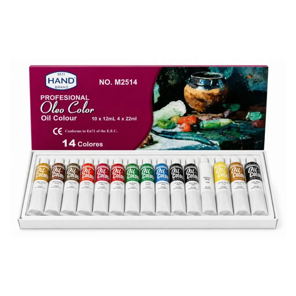 [2849] ARTE ÓLEO HAND TUBO ALUMINIO 14 COLORES - Hand