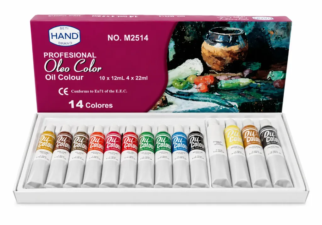 ARTE ÓLEO HAND TUBO ALUMINIO 14 COLORES - Hand