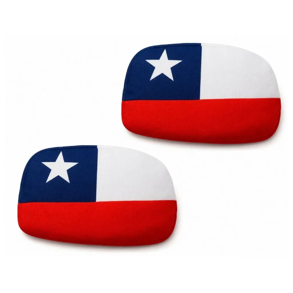 [2856] Bandera para espejo de auto 2 unidades Fiestas Patrias