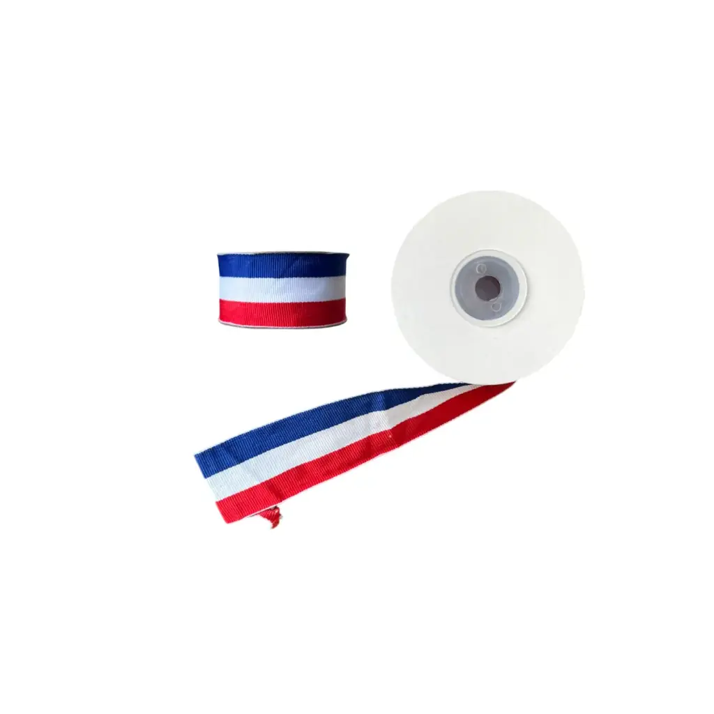 [2862] Cinta acanalada tricolor 4.0cm 10mts 3 unidades - Aladdin / 274750