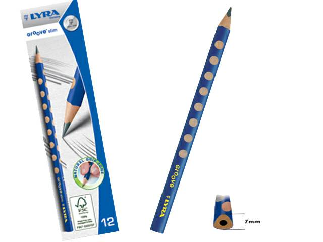 Lápiz grafito groove slim triangular HB - Lyra