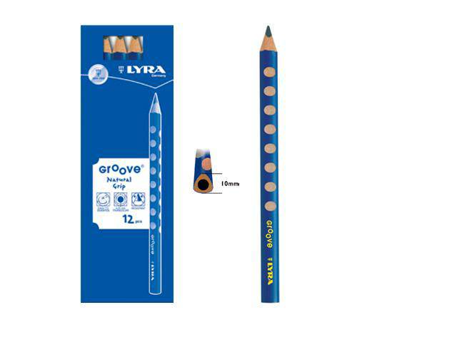 Lápiz grafito groove triangular jumbo - Lyra