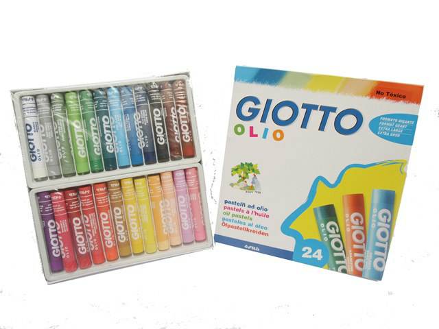 [2894] Lápiz óleo pastel 24 colores Maxi - Giotto