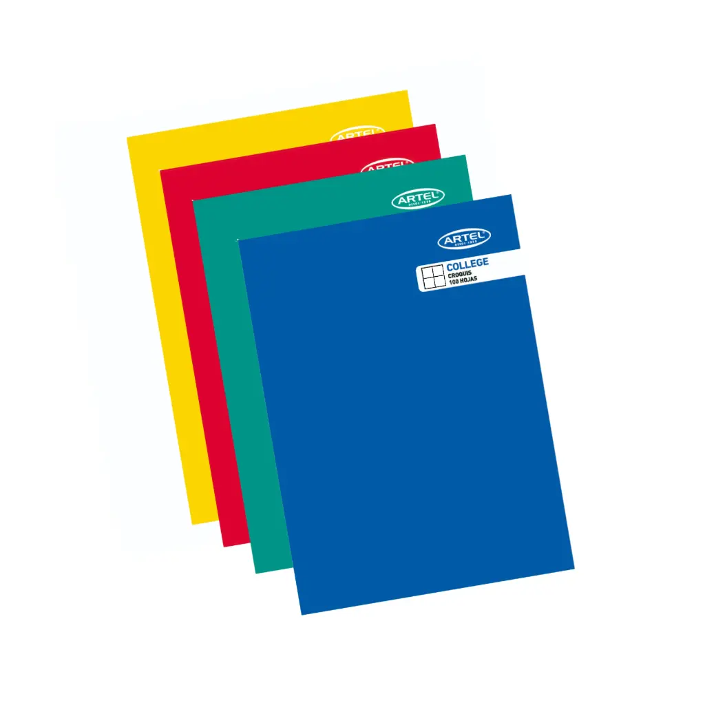 Cuaderno college croquis 100 hojas - Artel
