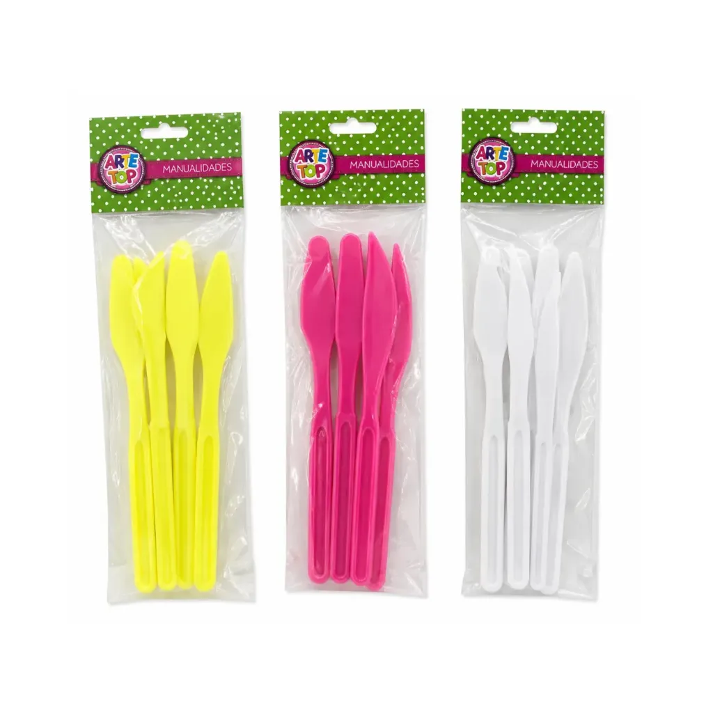 [2992] MANUALIDADES ESTECAS PLASTICAS CERAMICA DAS 4 UN