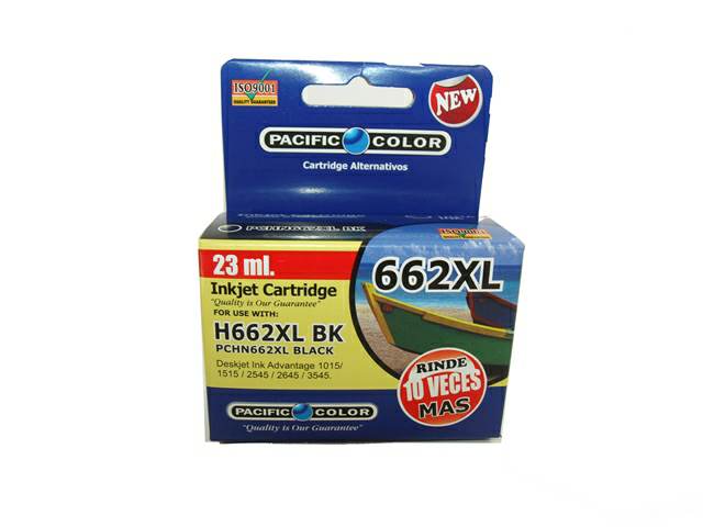 [3010] TINTA IMPRES H.P PACI/COLOR 662 BK NEGRO