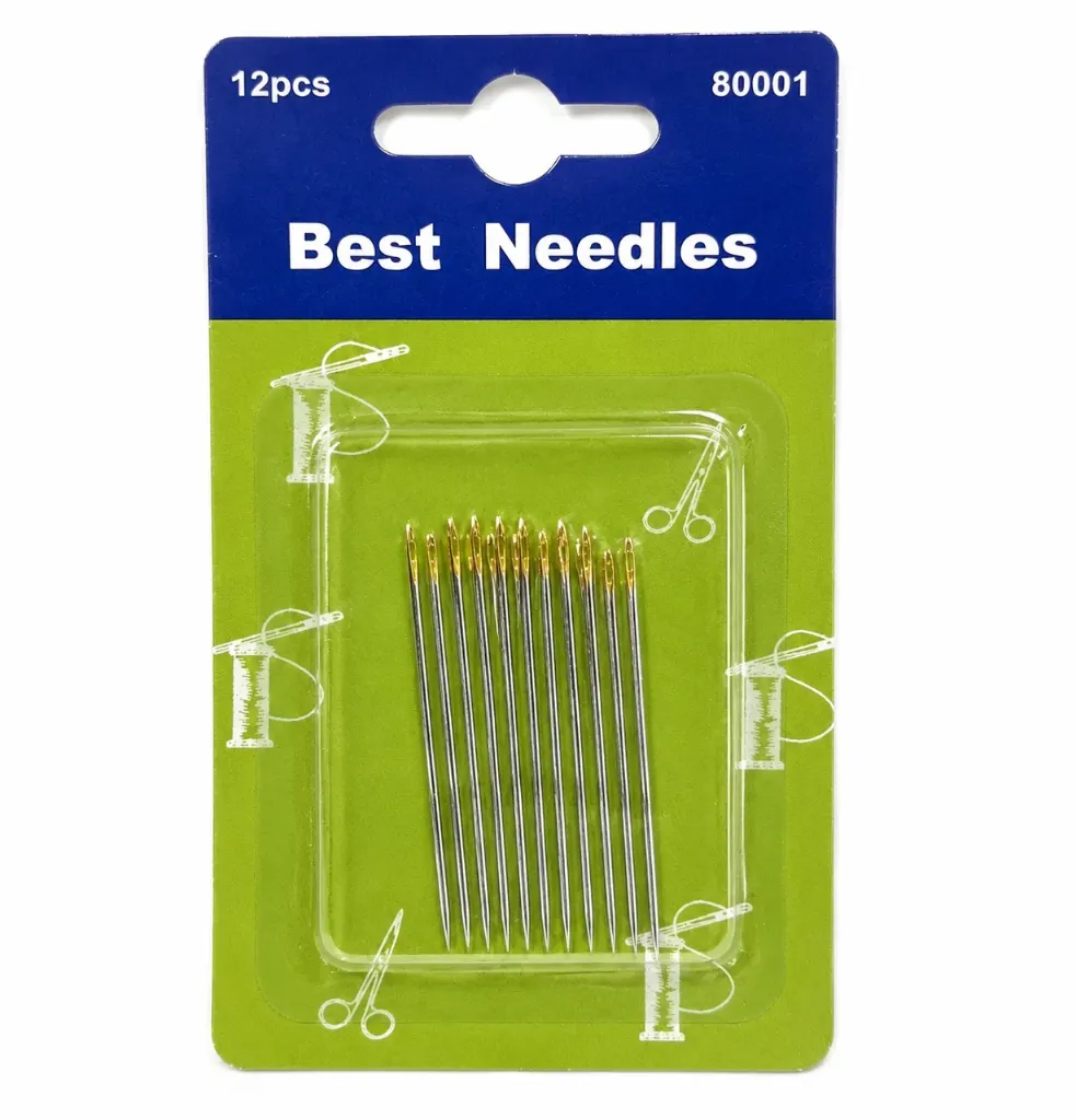[3024] Aguja coser a mano set verde - Aladdin / 80001