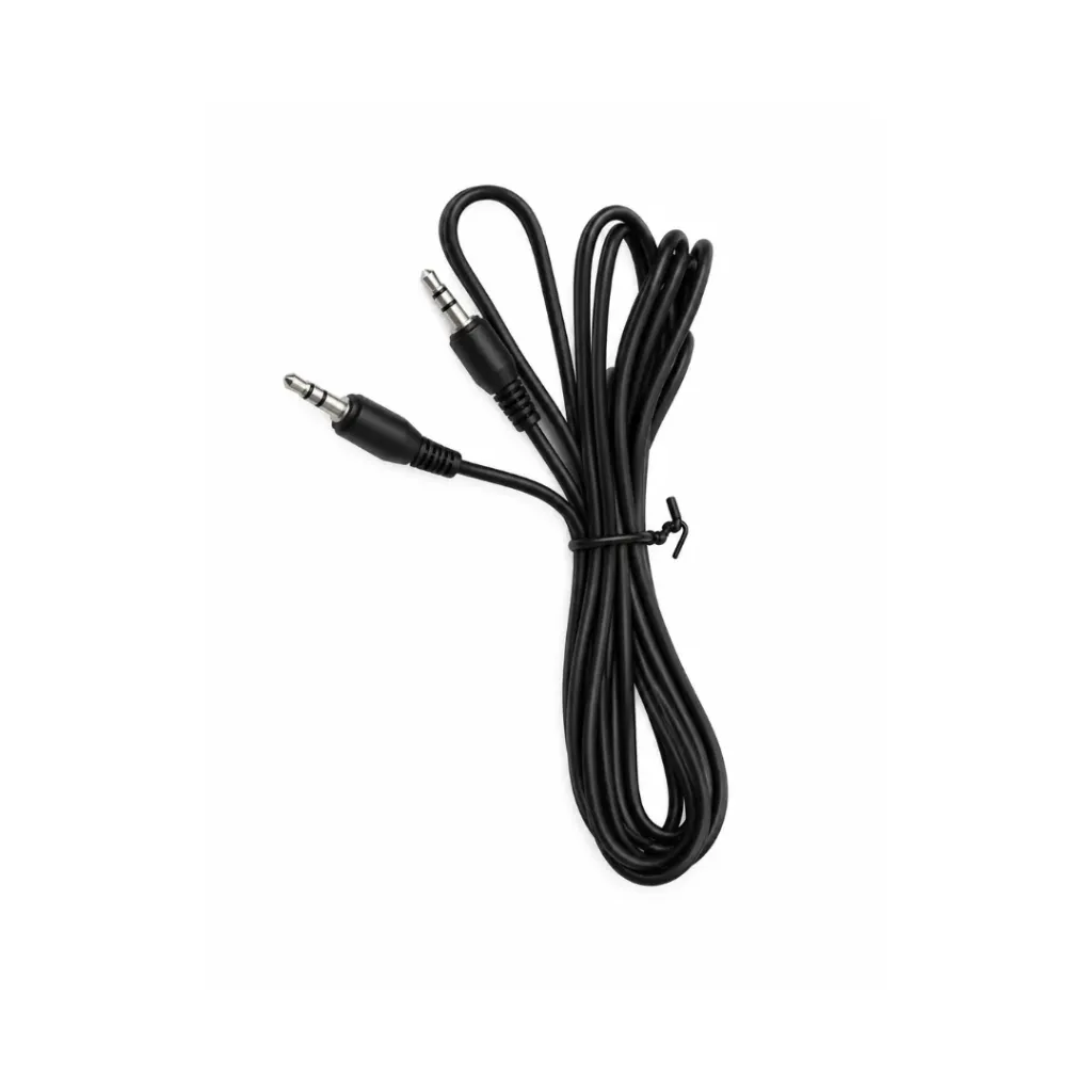 Cable auxiliar negro 3.5mm 3.0m - Finger / AA3966