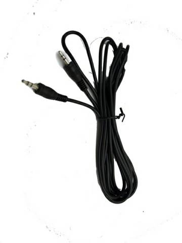[3072] Cable auxiliar negro 3.5mm 3.0m - Finger / AA3966