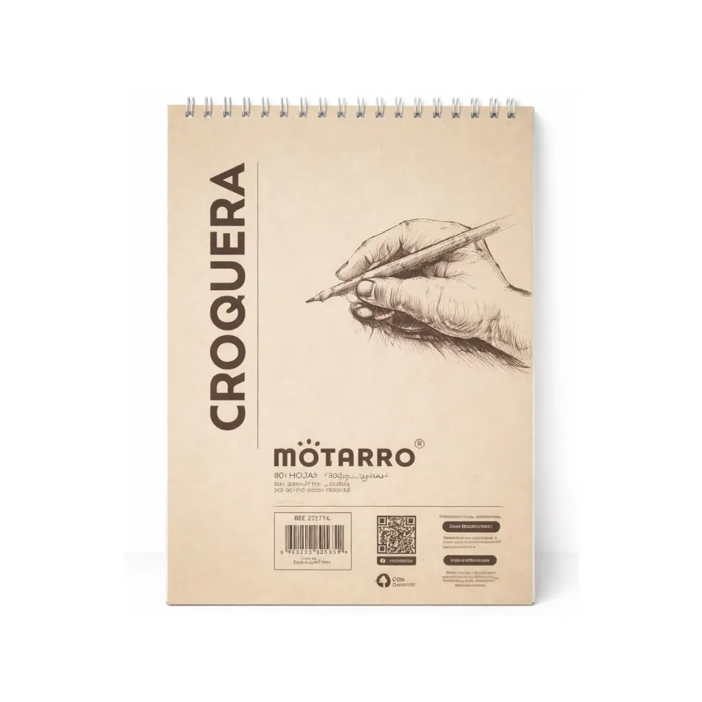 [3117] Block bitácora oficio croquera 50 120grm - Motarro