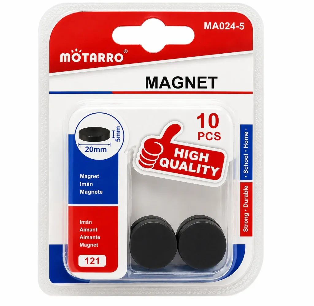 [3887] MANUALIDADES SETX10 IMANES REDONDOS 1,5CM