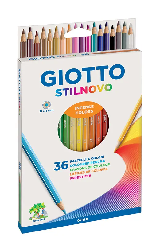 Lápices stilnovo 36 colores - Giotto