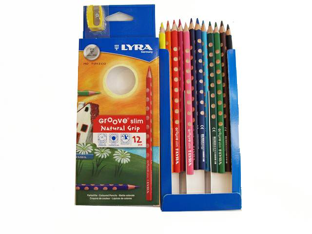 Lápices groove slim 12 colores - Lyra