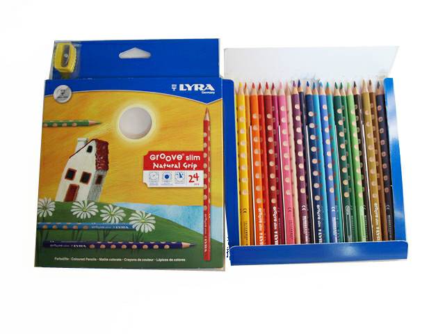Lápices groove slim 24 colores - Lyra