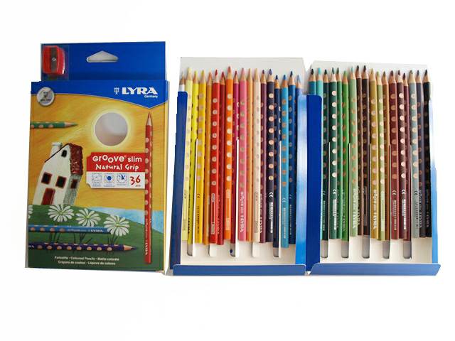 Lápices groove slim 36 colores - Lyra