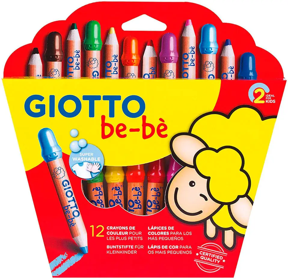 Lápices bebé 12 colores - Giotto