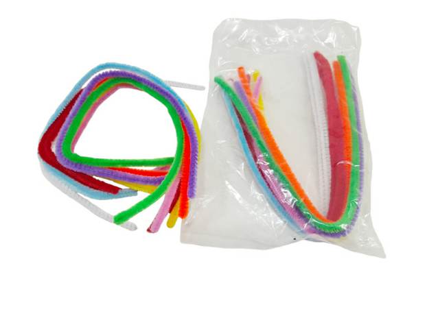 MANUALIDADES LIMPIAPIPA CHENILLE 10 UNDS - Finger