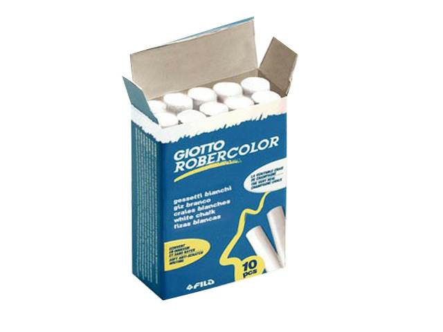 TIZA BLANCA GIOTTO BOX 10 UNDS ANTIPOLVO 36809
