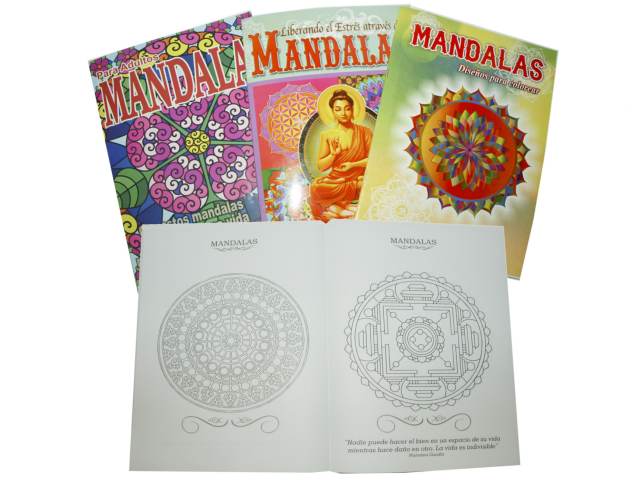 [3222] LIBRO EDUC PINTAR MANDALA NIÑO